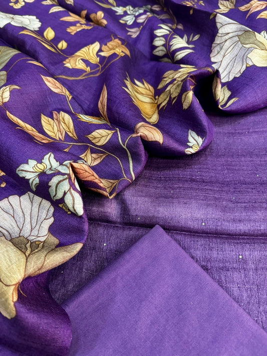 Tussar Silk Suit