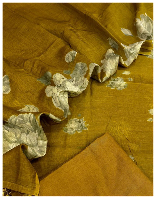 Mul Chanderi silk Suit