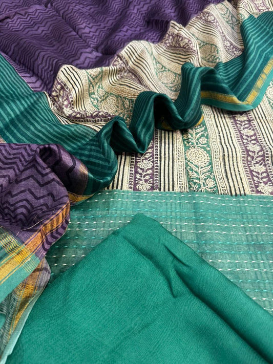 Chanderi silk Suit
