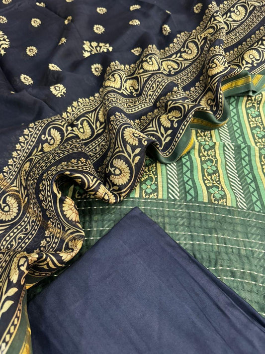 Chanderi silk Suit