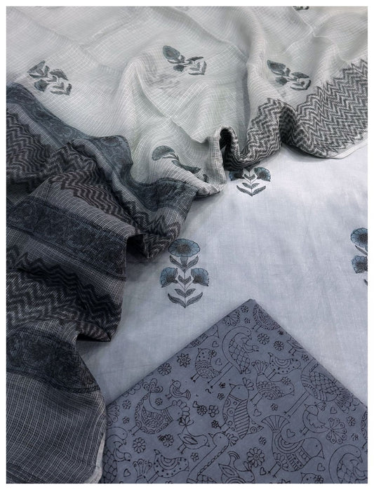 Cotton with Kota Dupatta