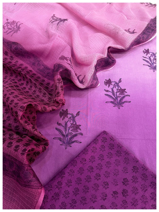 Cotton with Kota Dupatta