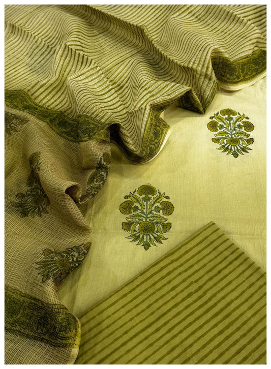 Cotton with Kota Dupatta