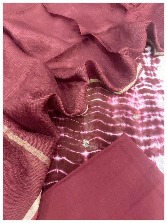 Chanderi Silk Suit