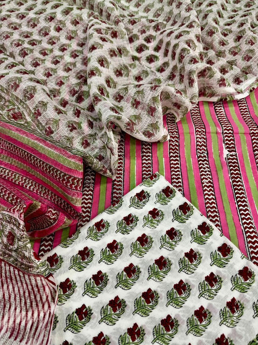 Cotton With Kota Dupatta