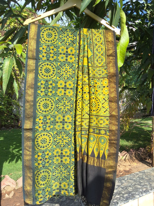 Maheshwari Ajrakh Suit