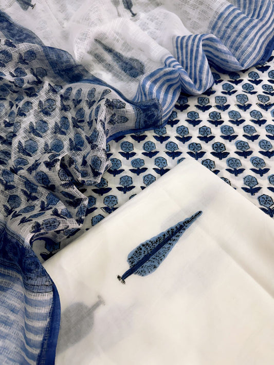 Cotton With Kota Dupatta