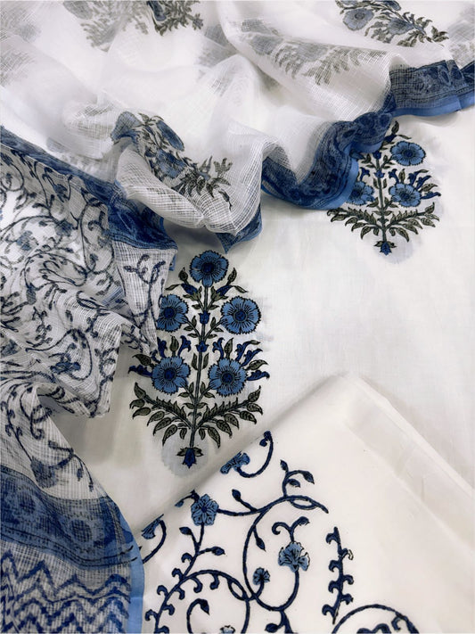Cotton With Kota Dupatta