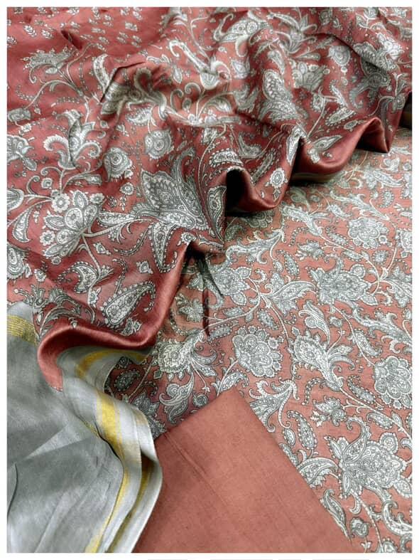 Chanderi suit