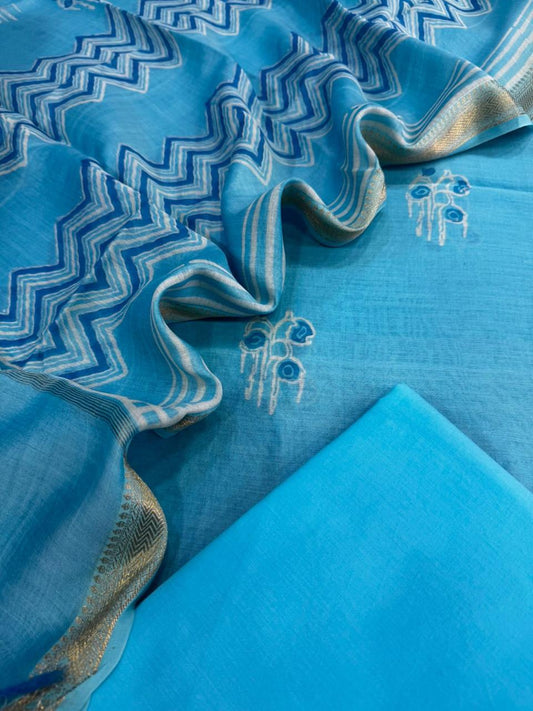 Maheshwari silk suit