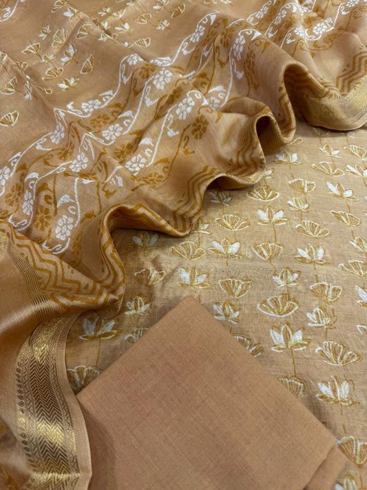 Maheshwari silk suit