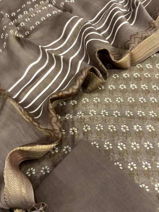 Maheshwari silk suit