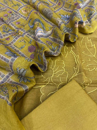 Mul Chanderi Silk Suit