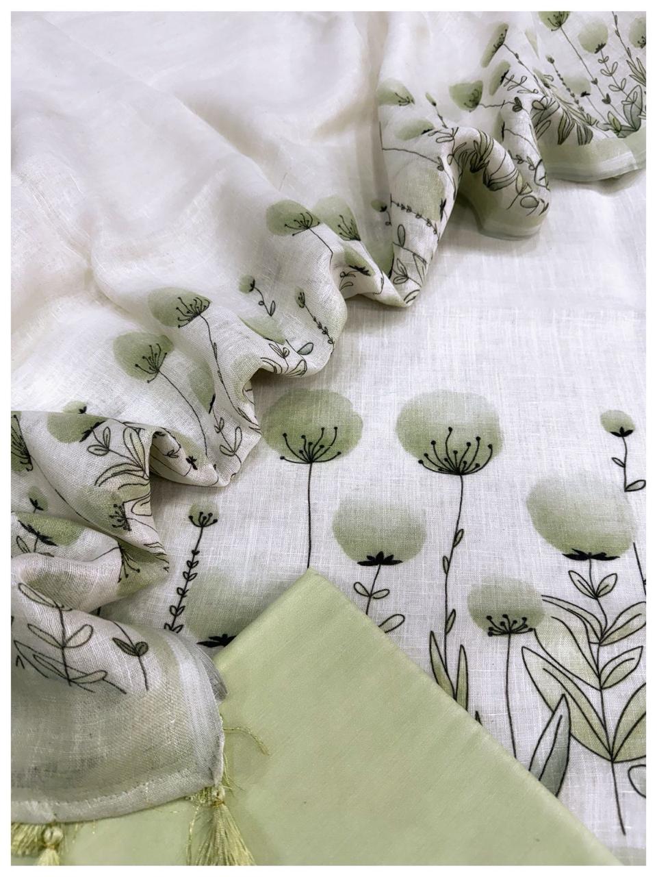 Linen suit