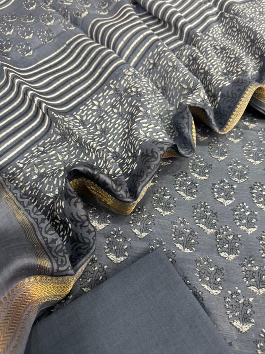 Maheshwari silk suit