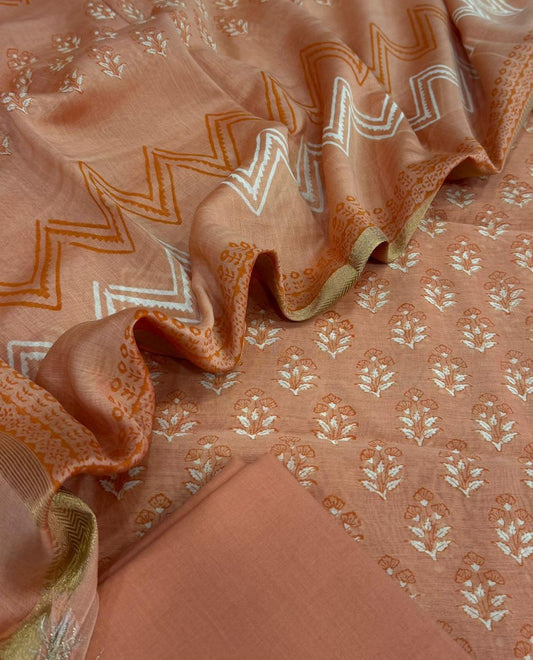 Maheshwari silk suit