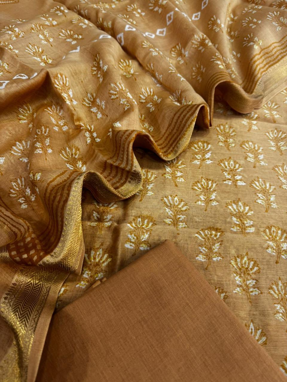 Maheshwari silk suit