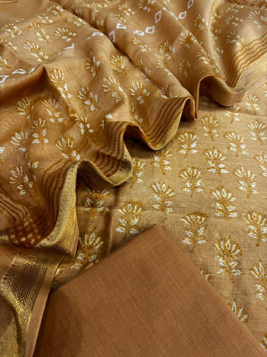 Maheshwari silk suit