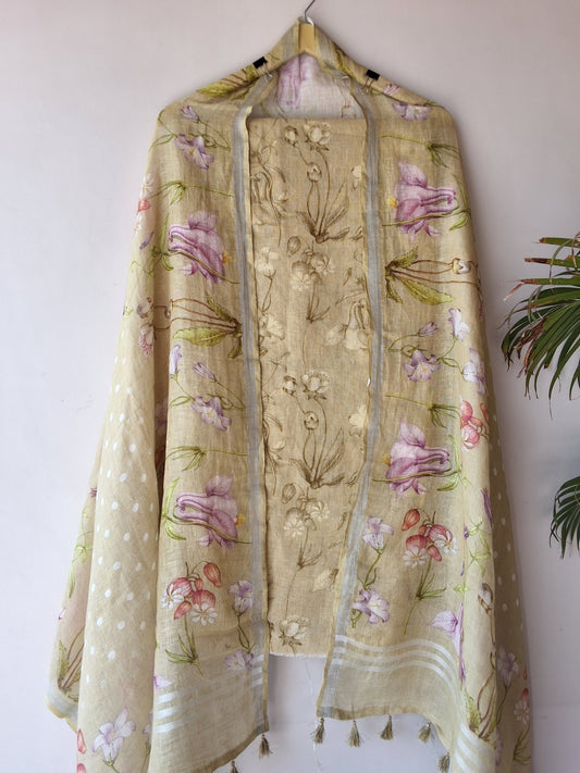 Linen suit