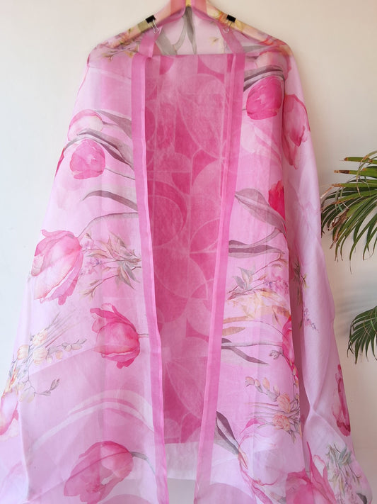 Organza Silk Suit