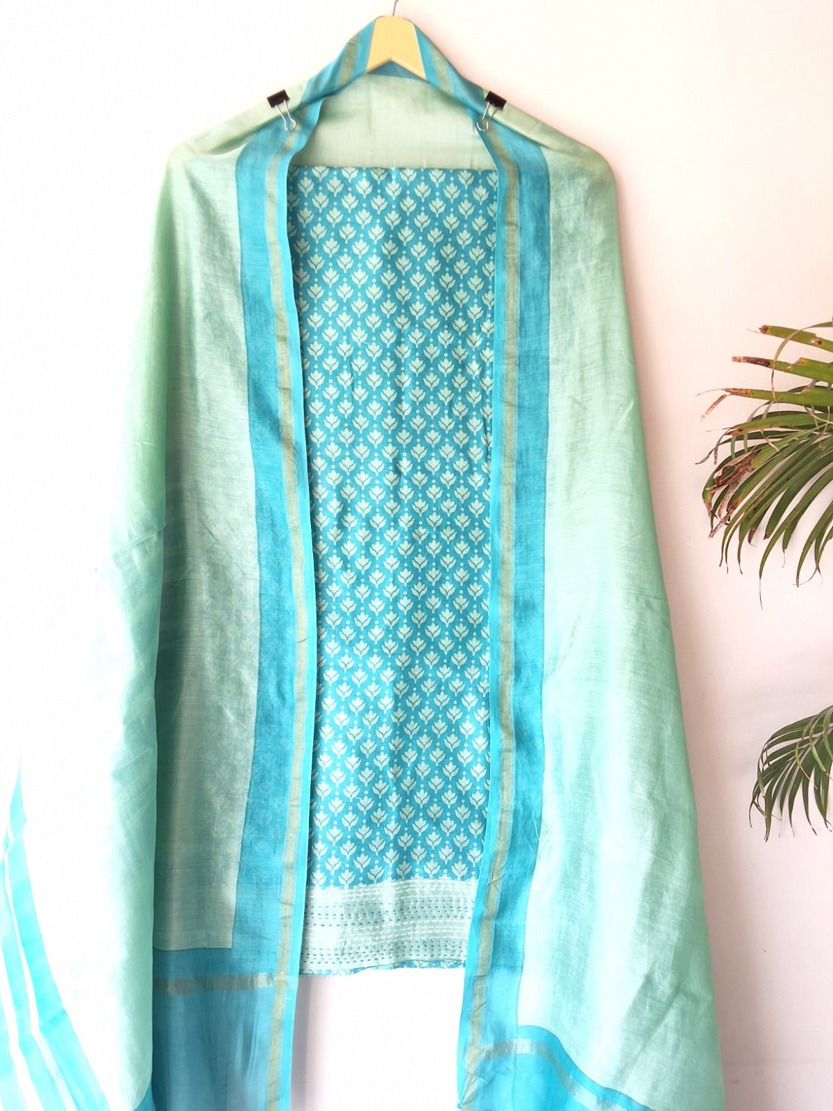 Chanderi Silk Suit