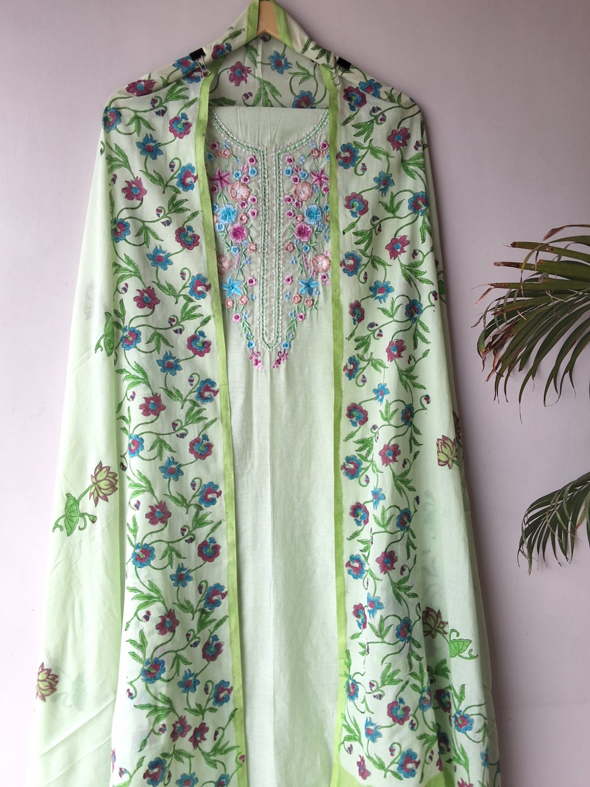 Chanderi Silk Suit