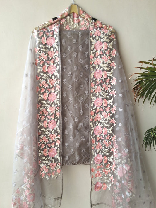 Organza Silk Suit