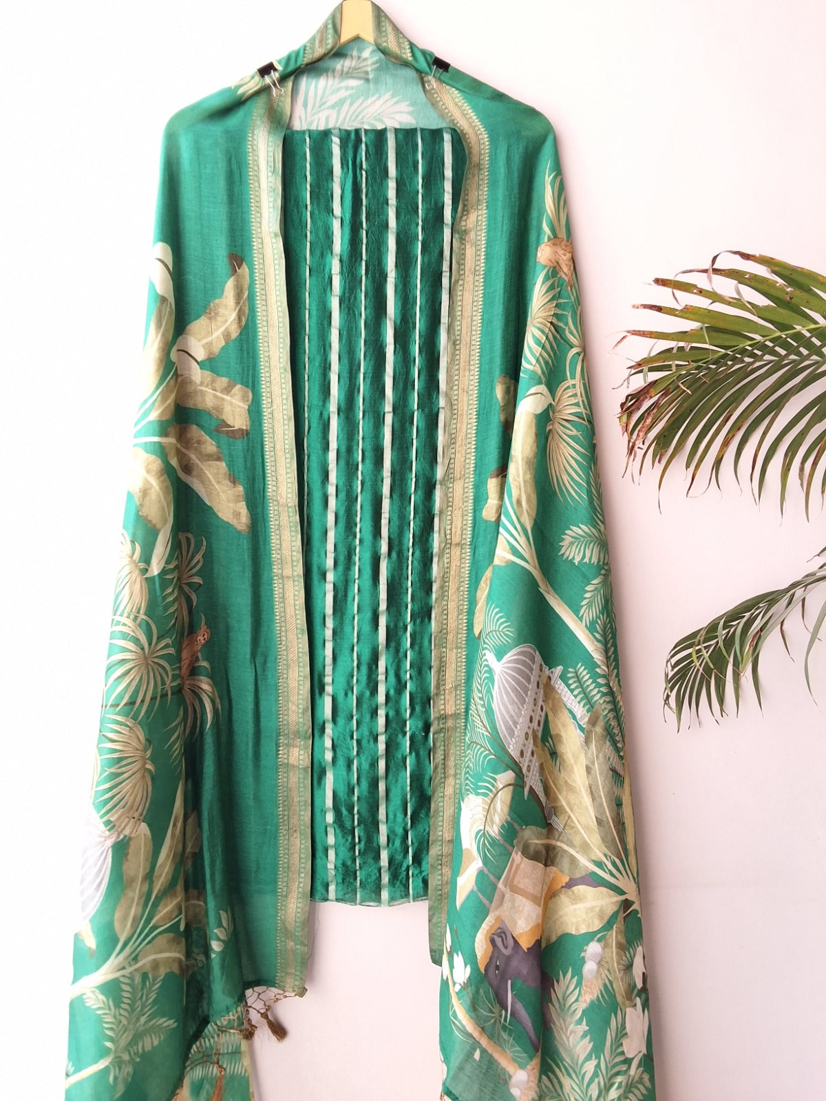 Chiniya Silk Suit