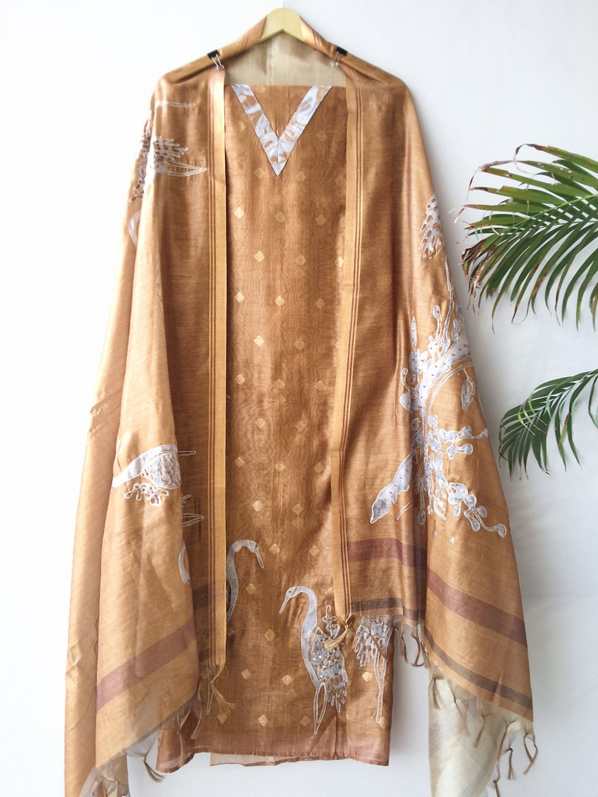 Chanderi Silk Suit