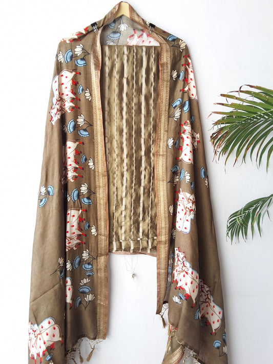 Chiniya Silk Suit