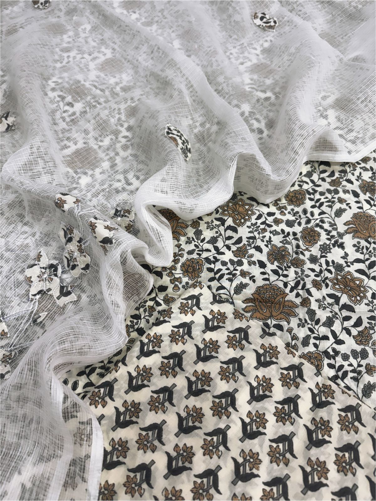 Cotton with Kota Dupatta