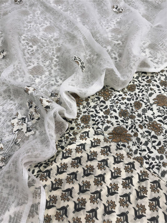 Cotton with Kota Dupatta