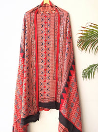 Modal Ajrakh Suit