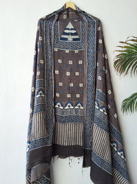 Modal Ajrakh Suit