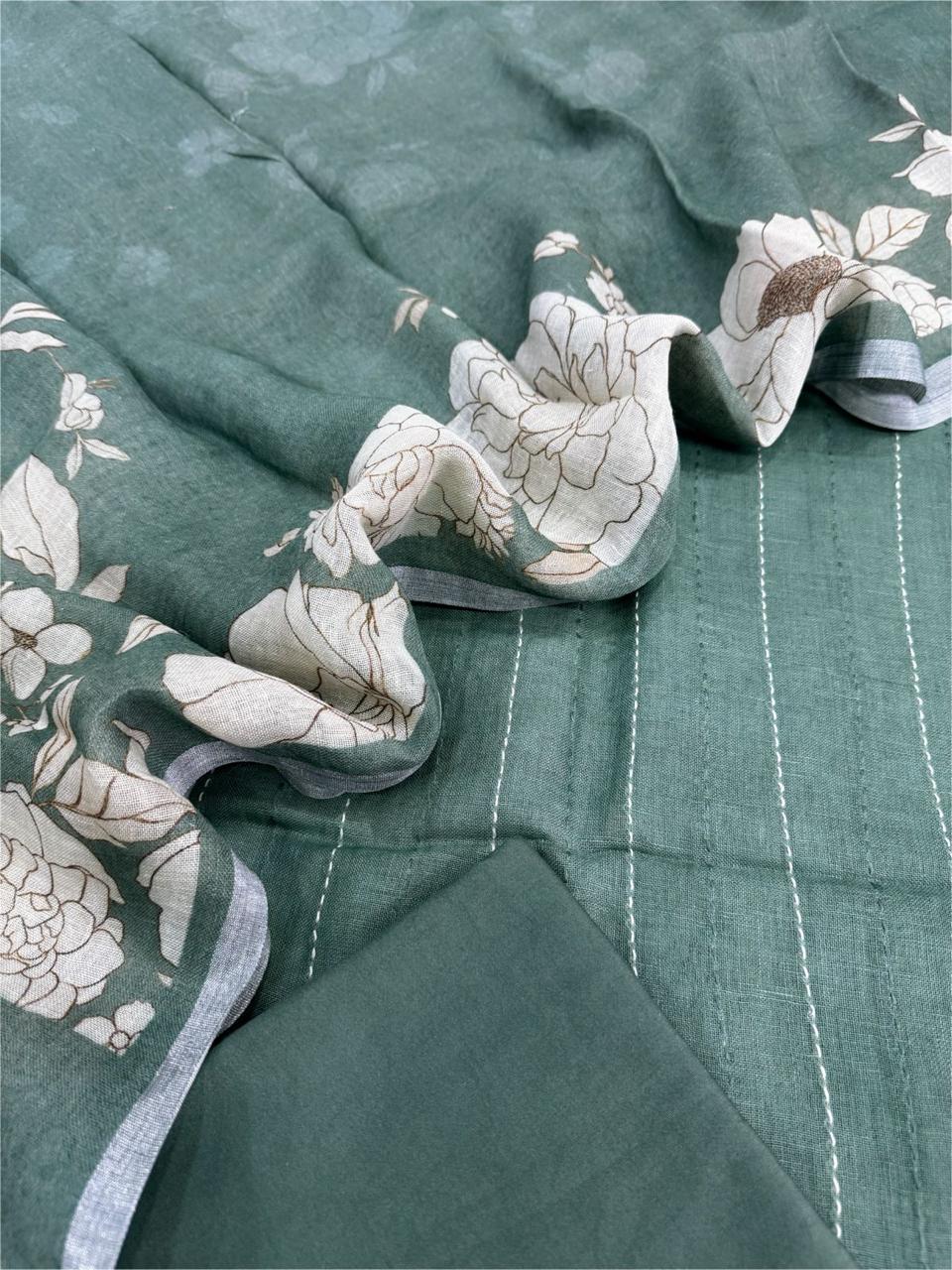 Linen suit