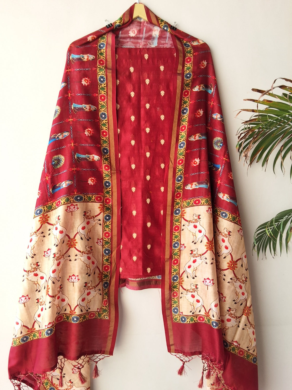 Chanderi SIlk Suit