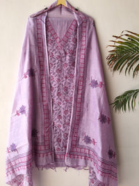 Mul Chanderi Suit