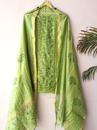 Mul Chanderi Suit