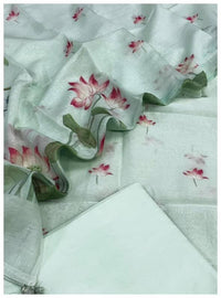 Mul Chanderi Silk Suit