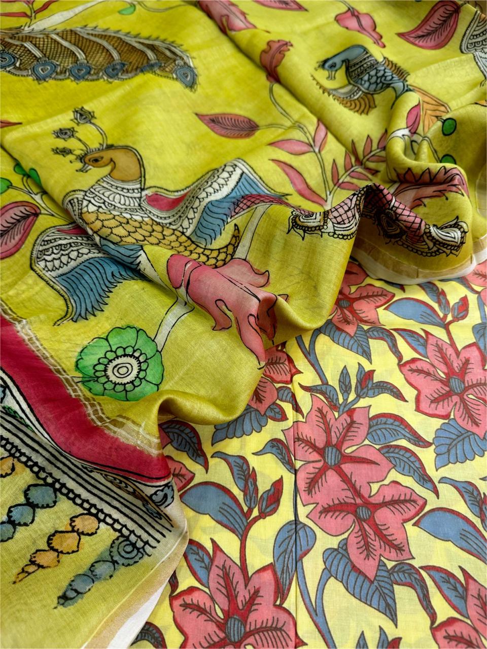 Cotton with Chanderi Dupatta