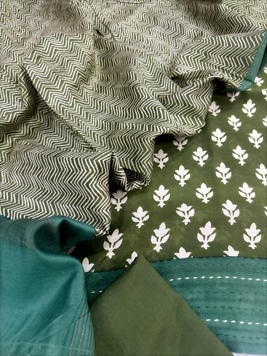 Chanderi Silk Suit
