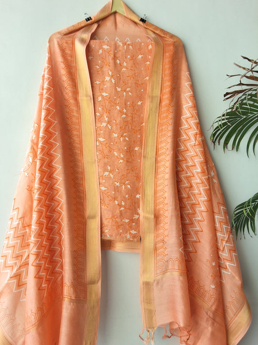 Maheshwari silk suit