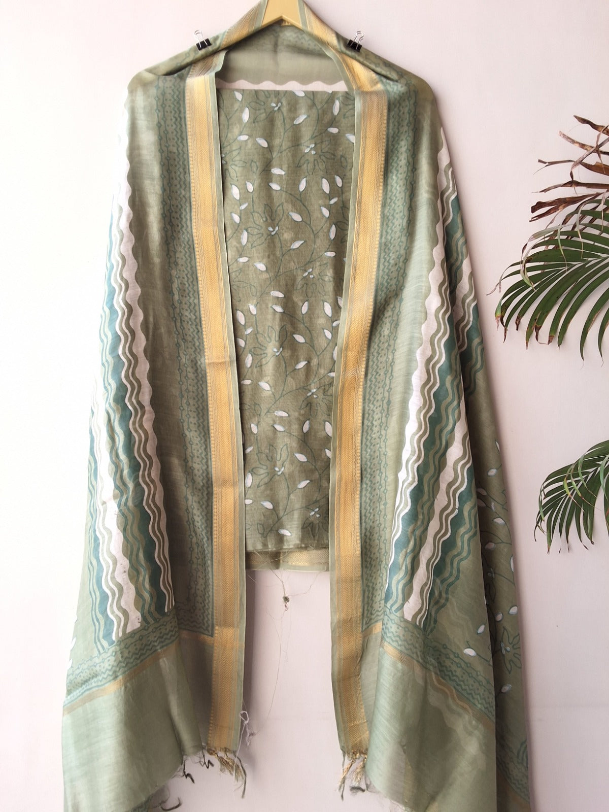 Maheshwari silk suit