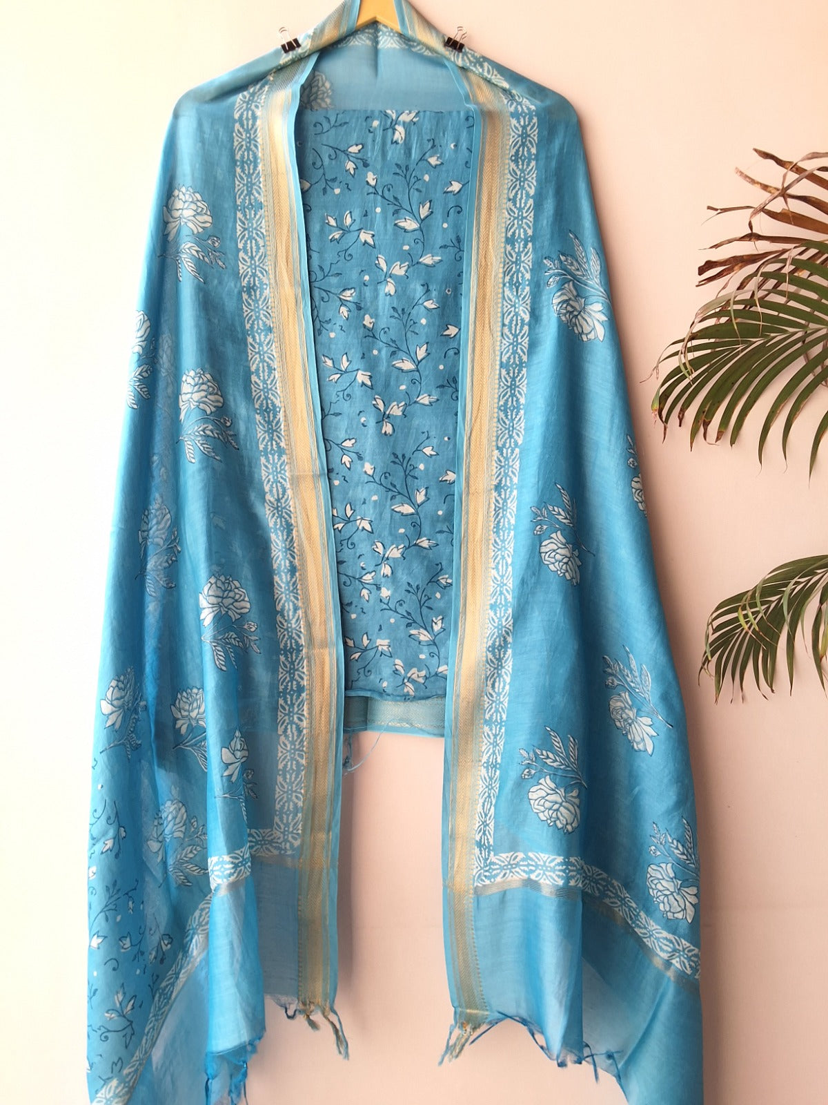 Maheshwari silk suit
