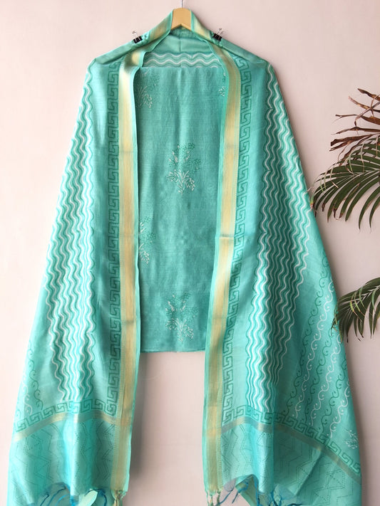 Maheshwari silk suit