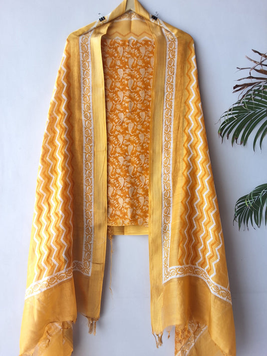 Maheshwari silk suit