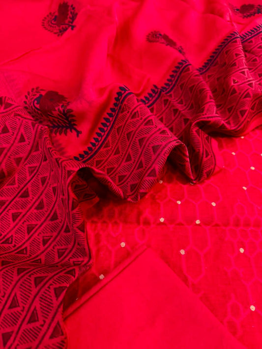 Chanderi Silk Suit