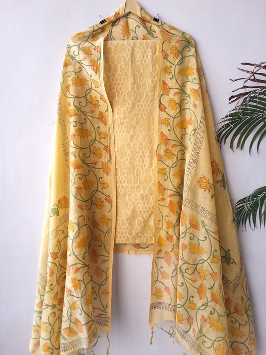 Chanderi Silk Suit