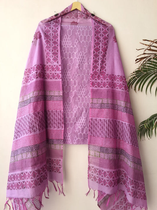 Chanderi Silk Suit