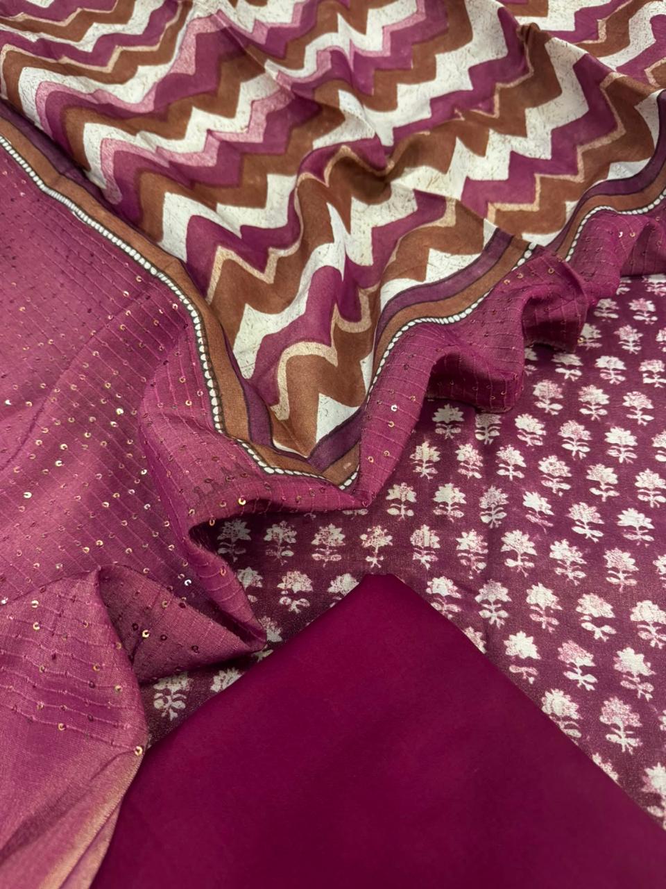 Tissue Silk Suit